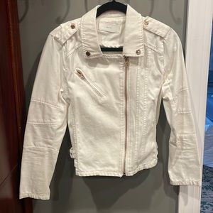 [BlankNYC] white denim jacket